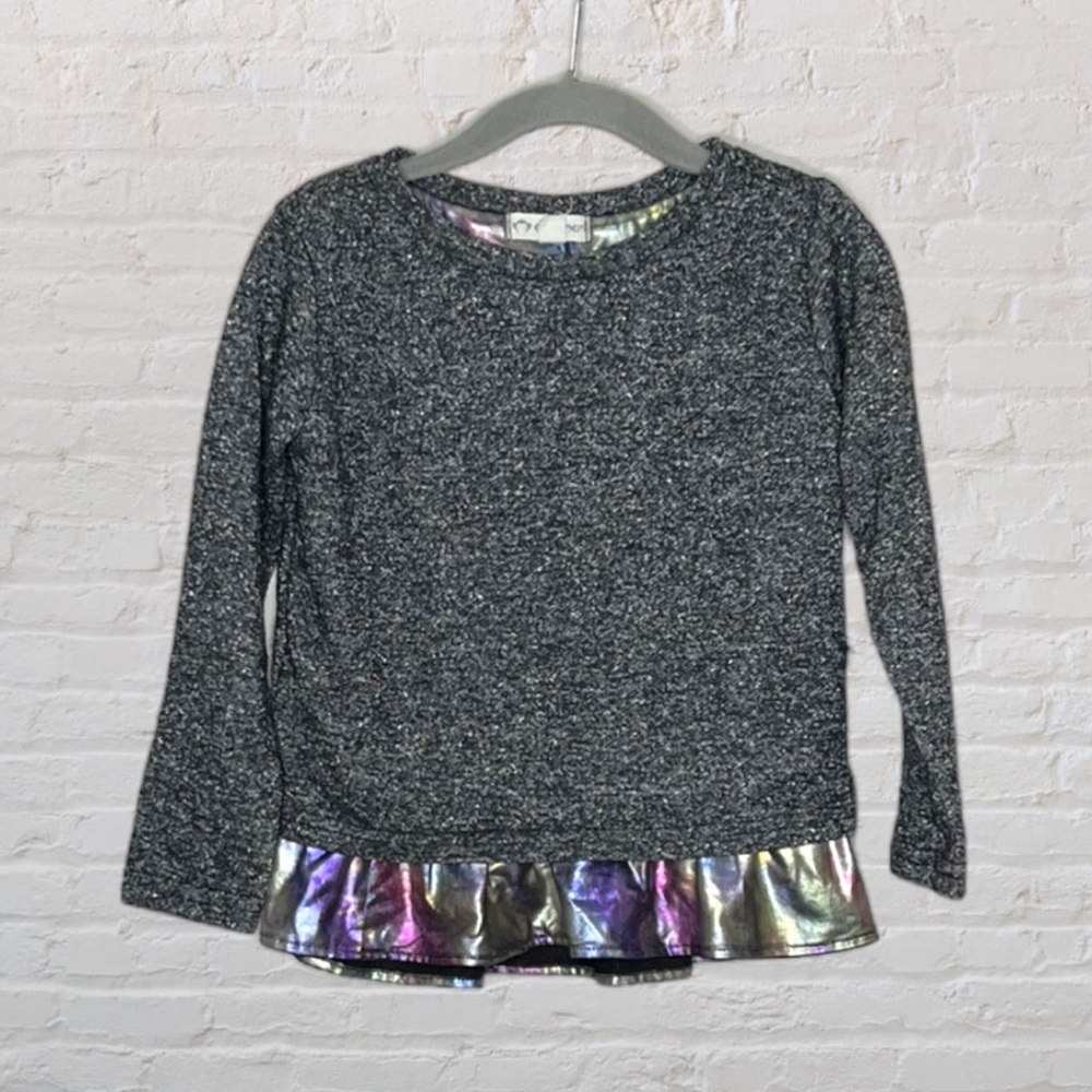 Appaman Peplum Glitter Sweater